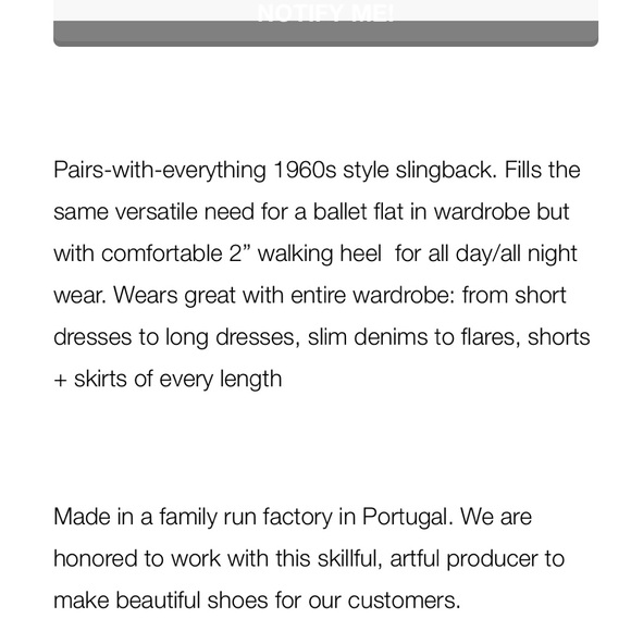 Emerson fry Frankie slingback size 40/9 - Picture 2 of 11